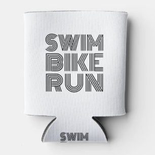 Rafraîchisseur Pour Canette Design de course de vélo de nage de Triathlon