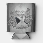 Rafraîchisseur Pour Canette Design élégant et sombre (Devant)