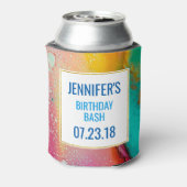 Rafraîchisseur Pour Canette Design moderne en marbre Abstrait (Can Dos)