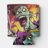 Rafraîchisseur Pour Canette Dessin amusant Zombies (Dos)