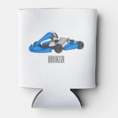 Rafraîchisseur Pour Canette dessin animé de Kart racing (Devant)