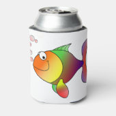 Rafraîchisseur Pour Canette dessin animé souriant de poisson rouge (Can Dos)