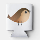 Rafraîchisseur Pour Canette Dessin d'Oiseau de Bruant (Dos)