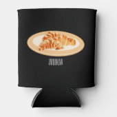 Rafraîchisseur Pour Canette Dessin du Croissant (Devant)