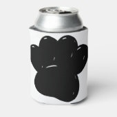 Rafraîchisseur Pour Canette Dessin Empreinte de patte de chien brillant (Can Dos)