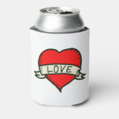 Rafraîchisseur Pour Canette Dessin en forme de coeur (Can Dos)