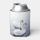 Rafraîchisseur Pour Canette Deux bains nager sur le lac Tranquil (Can devant)