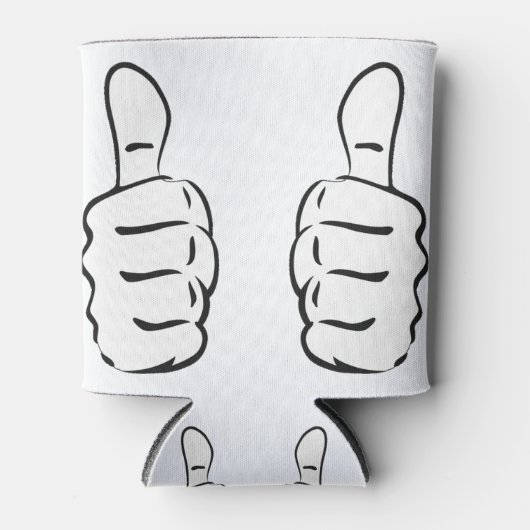 Rafraîchisseur Pour Canette Deux Grands Pouces (Devant)