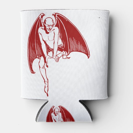 Rafraîchisseur Pour Canette Devil Evil Demon Monster Wings Gothic (Devant)