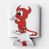 Rafraîchisseur Pour Canette Devil Red Demon Cartoon Satan Evil Hell Heure (Dos)
