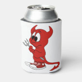 Rafraîchisseur Pour Canette Devil Red Demon Cartoon Satan Evil Hell Heure (Can Dos)