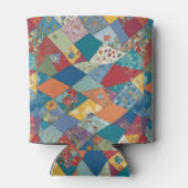 Rafraîchisseur Pour Canette Diamants à pattes florales de Boho (Dos)