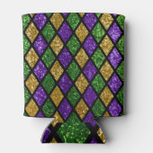 Rafraîchisseur Pour Canette Diamants de paillettes scintillants, arrière - pla (Dos)