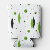 Rafraîchisseur Pour Canette Diamants verts Rétro et Starburts peuvent refroidi (Dos)