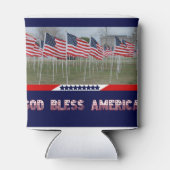 Rafraîchisseur Pour Canette Dieu bénisse l'Amérique (Dos)