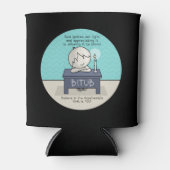 Rafraîchisseur Pour Canette Dieu enflamme notre lumière peut refroidir (Devant)