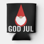 Rafraîchisseur Pour Canette Dieu Jul Gnome Tomte Joyeux Noël (Devant)