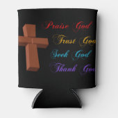 Rafraîchisseur Pour Canette Dieu soit loué (Devant)