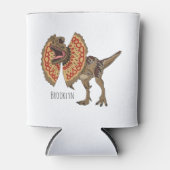 Rafraîchisseur Pour Canette Dilophosaurus dessin animé (Devant)