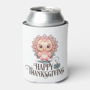 Rafraîchisseur Pour Canette Dinde de Thanksgiving mignonne