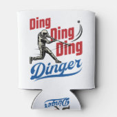 Rafraîchisseur Pour Canette Dinger Baseball Home Run Jeu de fans (Dos)