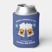 Rafraîchisseur Pour Canette Dinks & Boissons Drôle Drôle Cartoon Beer Mugs Pic (Can devant)