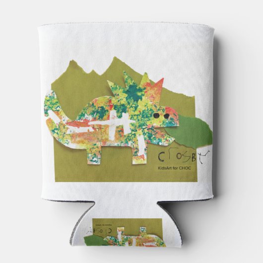 Rafraîchisseur Pour Canette Dino Roar - Kids Art pour CHOC (Dos)