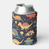 Rafraîchisseur Pour Canette Dinosaur Motif sans couture (Can devant)