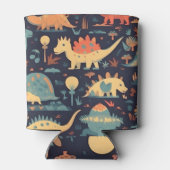 Rafraîchisseur Pour Canette Dinosaur Motif sans couture (Dos)