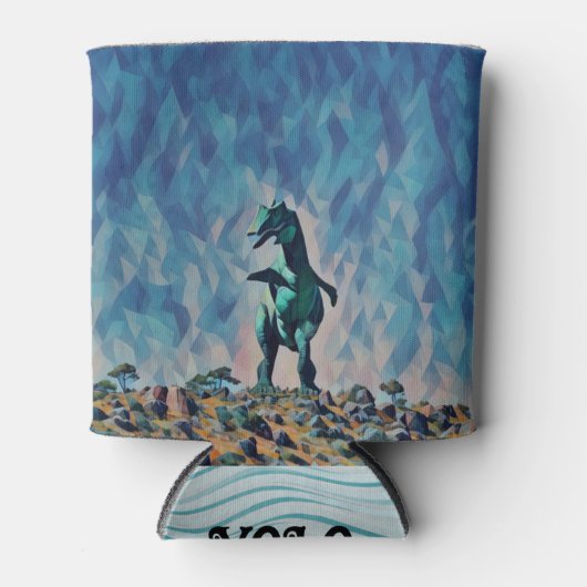 Rafraîchisseur Pour Canette Dinosaure Art YOLO peut refroidir (Devant)