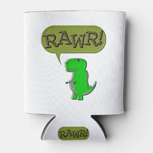 Rafraîchisseur Pour Canette Dinosaure Jouet Mignonne Et En Colère (Devant)