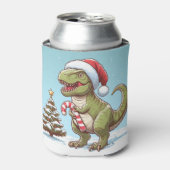 Rafraîchisseur Pour Canette Dinosaure sucre de canne de Noël mignon (Can devant)