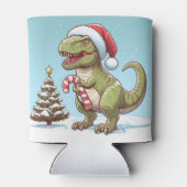 Rafraîchisseur Pour Canette Dinosaure sucre de canne de Noël mignon (Dos)