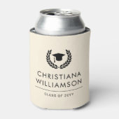 Rafraîchisseur Pour Canette Diplôme universitaire personnalisé Élégant (Can devant)