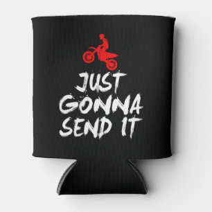 Rafraîchisseur Pour Canette Dirt Bike Motocross un coureur