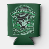 Rafraîchisseur Pour Canette Dirty Hooligan - Shamrocks et shenanigans (Devant)