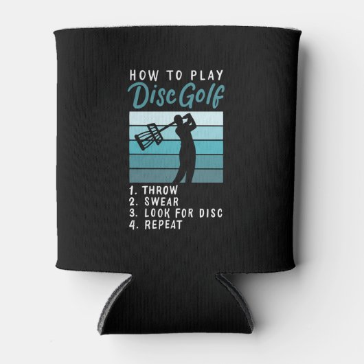 Rafraîchisseur Pour Canette Disc Golf (Devant)