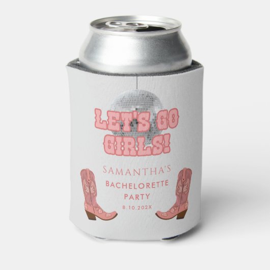 Rafraîchisseur Pour Canette Disco Cowgirl Faisons la Fête les Filles Enterreme (Can Dos)