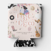 Rafraîchisseur Pour Canette Disco Cowgirl Nashville Rodéo Rose | Enterrement d (Devant)