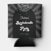Rafraîchisseur Pour Canette Disco super Bachelorette Fête Favoriser (Devant)
