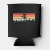 Rafraîchisseur Pour Canette Disque Golf Rétro (Devant)