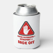 Rafraîchisseur Pour Canette Distances sociales et introspection, Arrêt (Can devant)