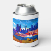 Rafraîchisseur Pour Canette District d'affaires Skyline de Montréal (Can devant)