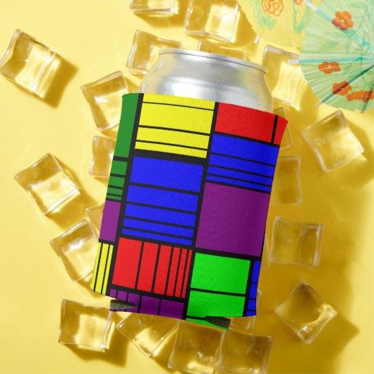 Rafraîchisseur Pour Canette Diviser les rectangles (Été in situ)
