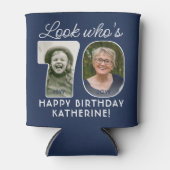 Rafraîchisseur Pour Canette do-it-yourself couleurs ・ Regardez qui est 70 Anni (Devant)