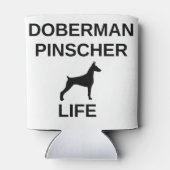 Rafraîchisseur Pour Canette doberman pinscher (Dos)