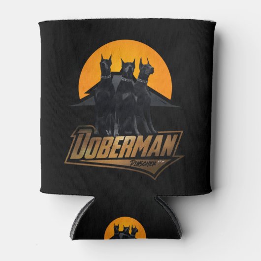 Rafraîchisseur Pour Canette Doberman Pinscher (Devant)