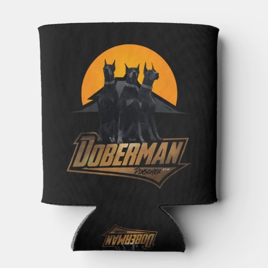 Rafraîchisseur Pour Canette Doberman Pinscher (Dos)