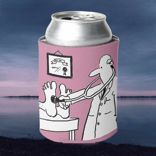 Rafraîchisseur Pour Canette Docteur avec pied de contrôle de stéthoscope