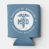 Rafraîchisseur Pour Canette Docteur en médecine sur mesure Docteur en médecine (Dos)